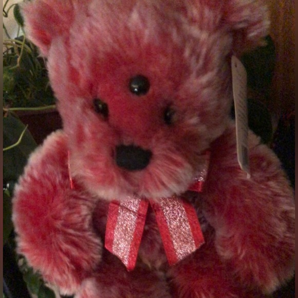 Three eyed red teddy - Picture 2 of 2